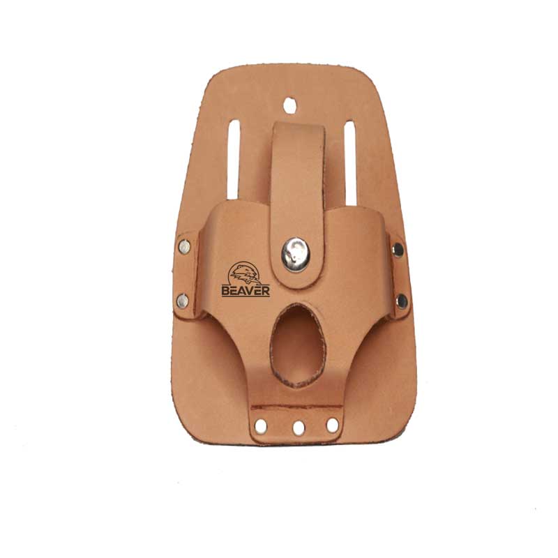 leather tool frog with 1 pocket natural vt color